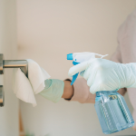 An image of cleaning supplies